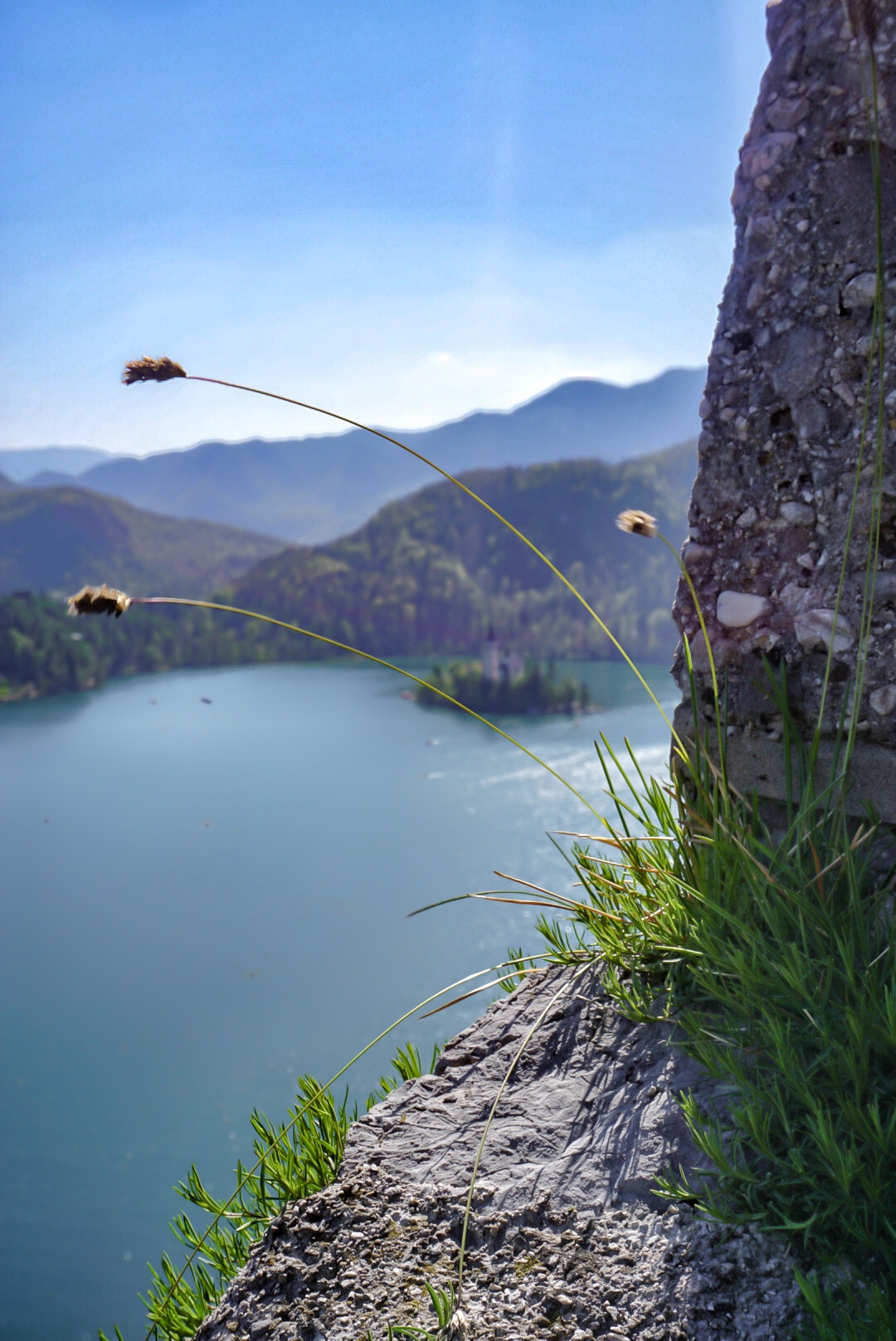 Views from Lake Bled Castle